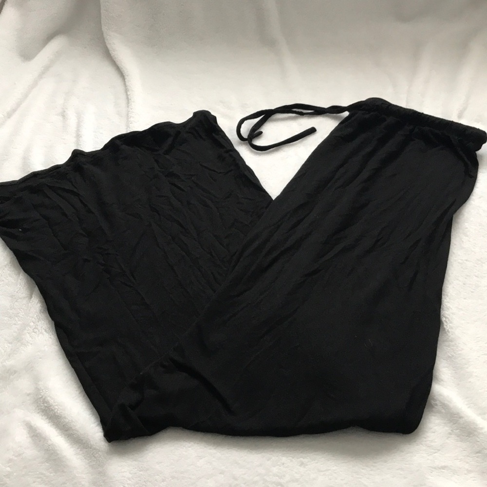 Black maxi skirt